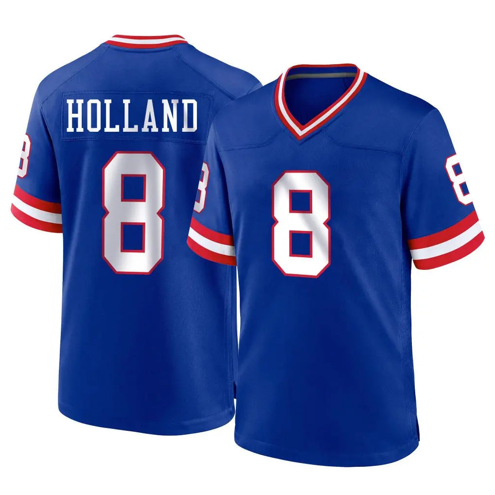 Mdoa NY.Giants #8 Jevon Holland Player Royal Classic Home Game Stitched Jerseys