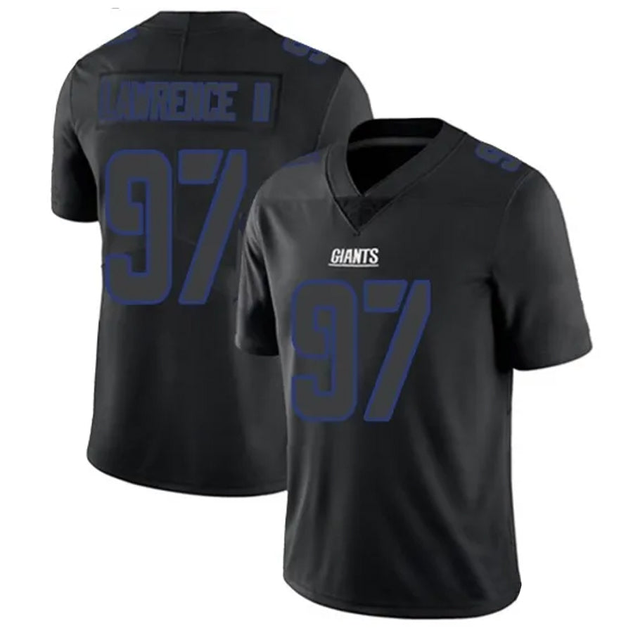 Mdoa NY.Giants #97 Dexter Lawrence II Player Limited Black Impact Stitched Jerseys
