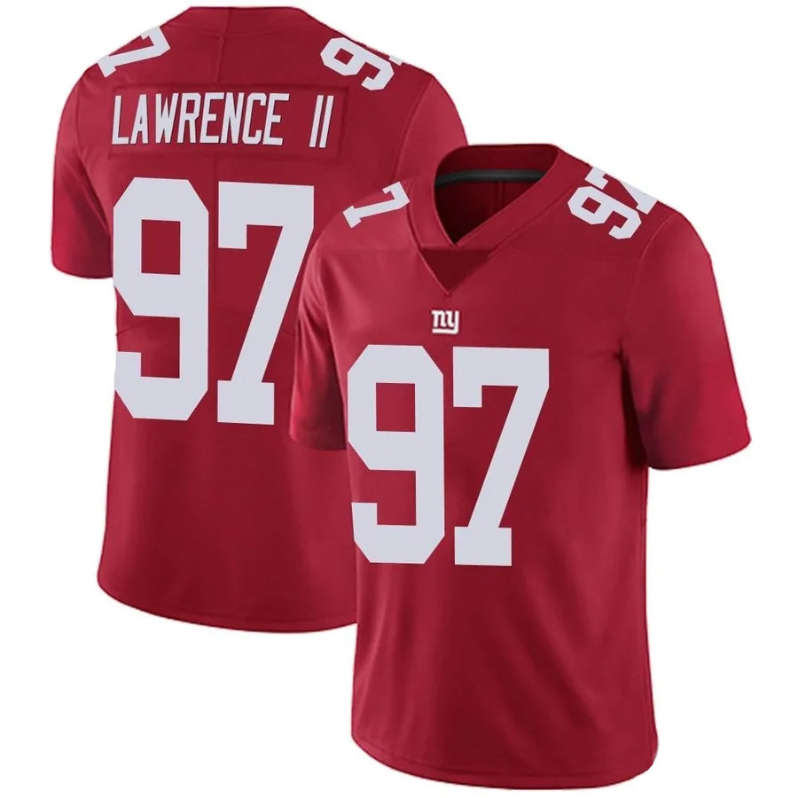 Mdoa NY.Giants #97 Dexter Lawrence II Player Vapor Red Limited Stitched Jerseys