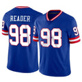 Mdoa NY.Giants #98 DJ Reader Player Royal Classic Vapor Home Game Stitched Jerseys