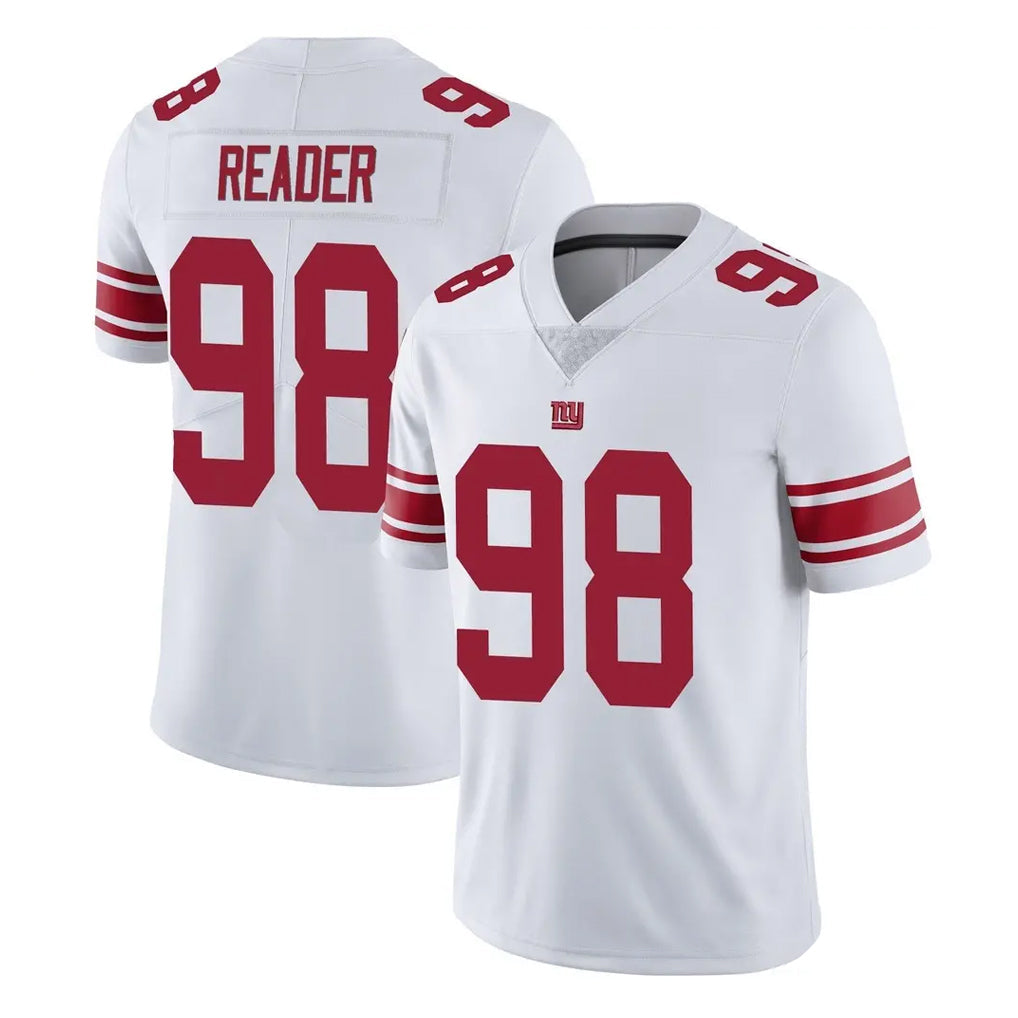 Mdoa NY.Giants #98 DJ Reader Player White Limited Vapor Untouchable Home Game Stitched Jerseys