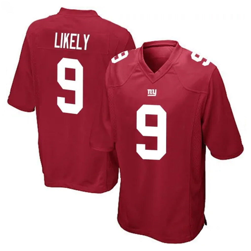 Mdoa NY.Giants #9 Lsaiah Likely Player Red Home Game Stitched Jerseys