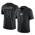 Mdoa NY.Jets #0 Braelon Allen Player Black REFLECTIVE Limited Stitched Jerseys