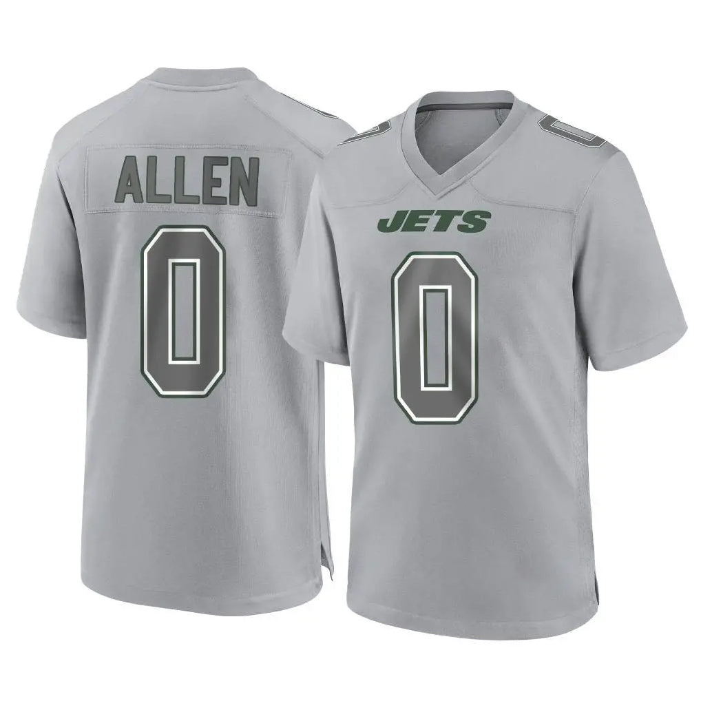 Mdoa NY.Jets #0 Braelon Allen Player Gray Limited Atmosphere Fashion Home Game Stitched Jerseys