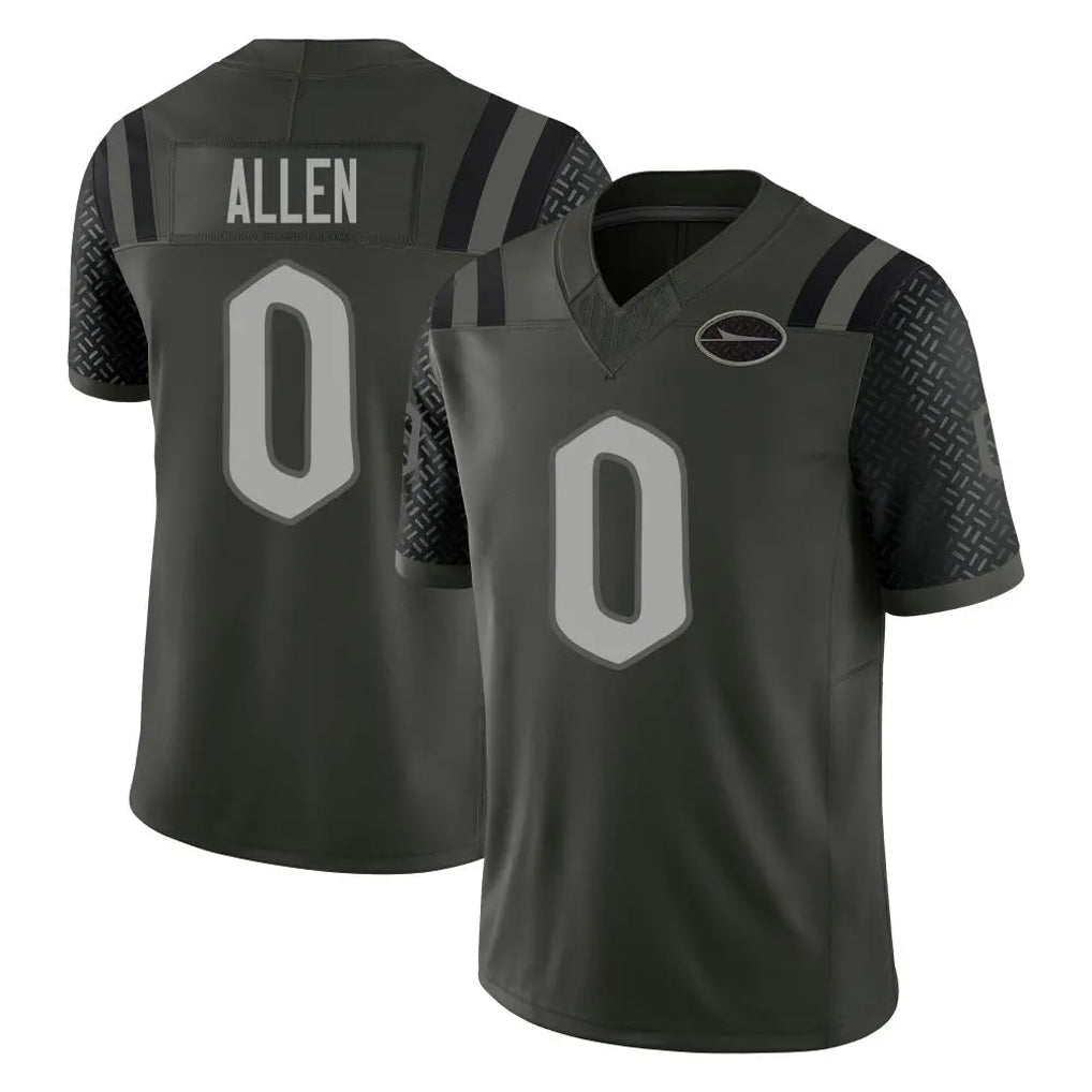 Mdoa NY.Jets #0 Braelon Allen Player Green Limited 2025 Rivalries Collection Home Game Stitched Jerseys