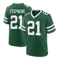 Mdoa NY.Jets #21 Brandon Stephens Player Green Legacy Home Game Stitched Jerseys