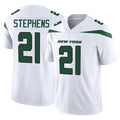 Mdoa NY.Jets #21 Brandon Stephens Player White Limited Vapor F.U.S.E. Home Game Stitched Jerseys