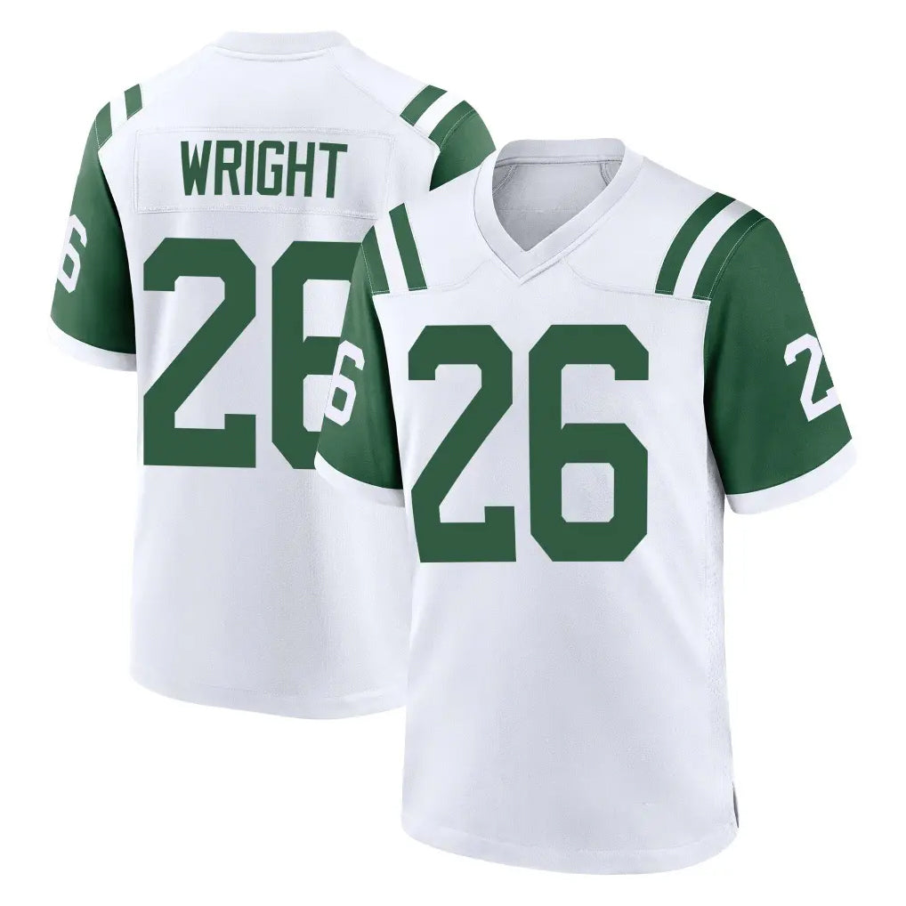 Mdoa NY.Jets #26 Nahshon Wright Player White Classic Home Game Stitched Jerseys