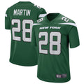 Mdoa NY.Jets #28 Curtis Martin Player Green Game Stitched Jerseys