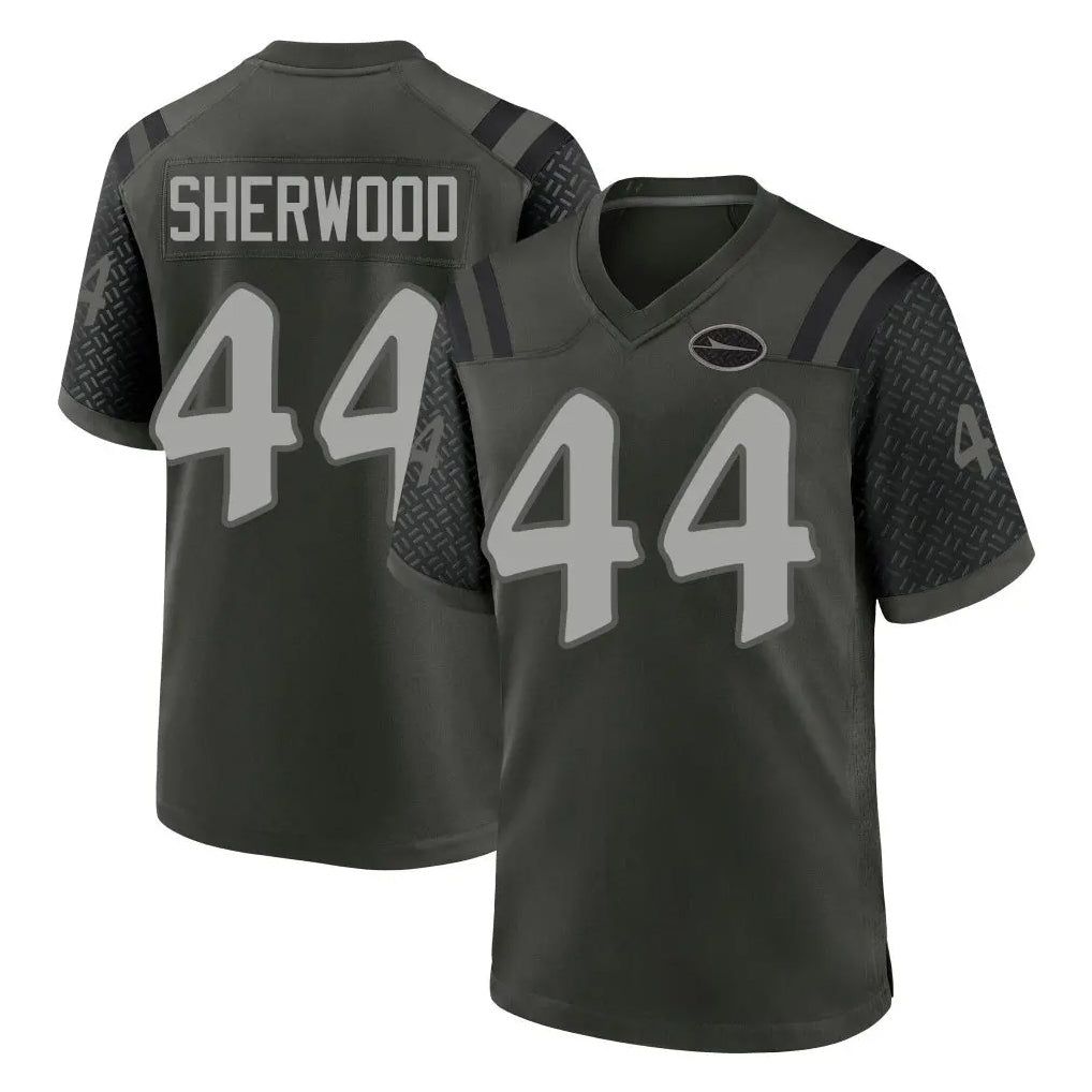 Mdoa NY.Jets #44 Jamien Sherwood Player Green 2025 Rivalries Collection Home Game Stitched Jerseys