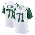 Mdoa NY.Jets #71 Josh Myers Player White Classic Home Game Stitched Jerseys