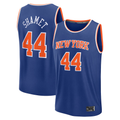 Mdoa NY.Knicks #44 Landry Shamet Blue Fast Break Replica Player Stitched Jerseys- Icon Edition