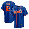 Mdoa NY.Mets #12 Francisco Lindor Player Royal Home Game Stitched Jerseys