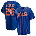 Mdoa NY.Mets #26 Nolan McLean Player Royal Home Game Stitched Jerseys