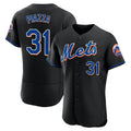 Mdoa NY.Mets #31 Mike Piazza Player Black Replica Home Limited Elite Stitched Jerseys