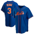 Mdoa NY.Mets #3 Carson Benge Player Royal Home Game Stitched Jerseys