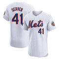 Mdoa NY.Mets #41 Tom Seaver Player White Home Limited Elite Stitched Jerseys