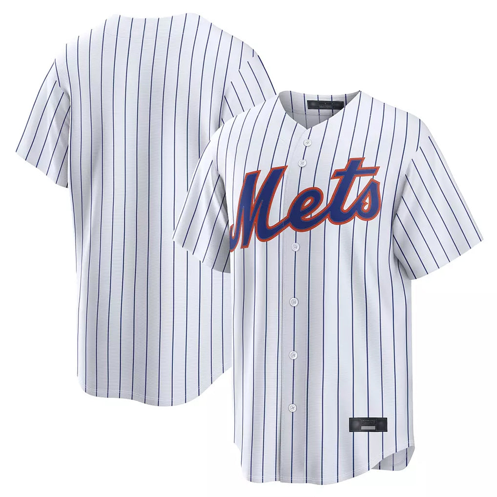 Mdoa NY.Mets Blank Player White Home Limited Stitched Jerseys