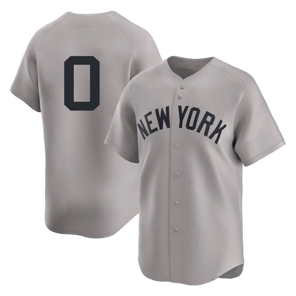 Mdoa NY.Yankees #0 Marcus Stroman Player Gray Limited Stitched Jerseys