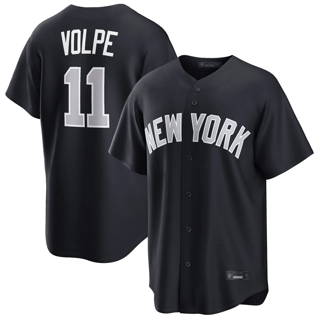 Mdoa NY.Yankees #11 Anthony Volpe Player Navy Home Game Stitched Jerseys