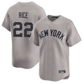 Mdoa NY.Yankees #22 Ben Rice Player Gray Limited Home Stitched Jerseys