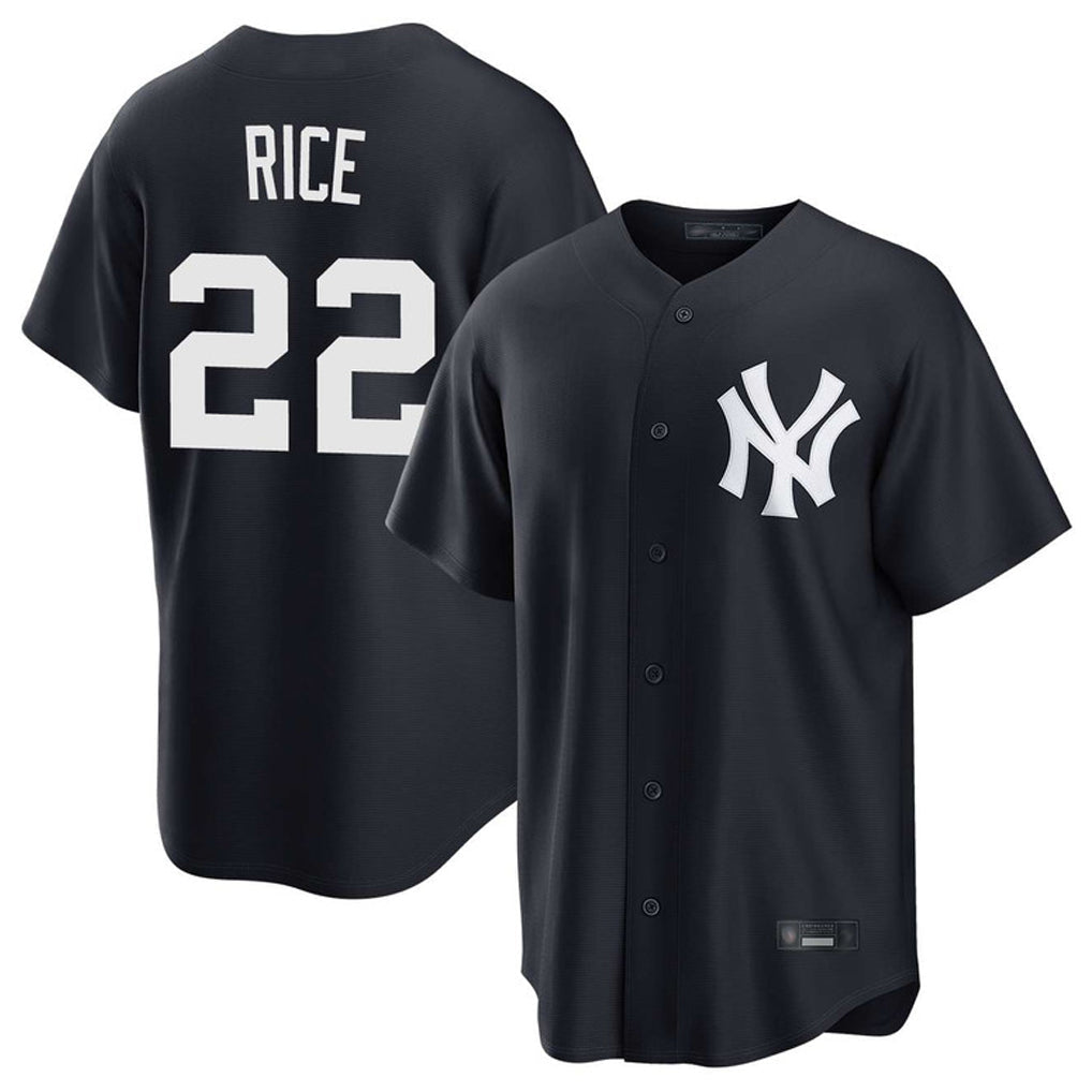Mdoa NY.Yankees #22 Ben Rice Player Navy Game Home Stitched Jerseys