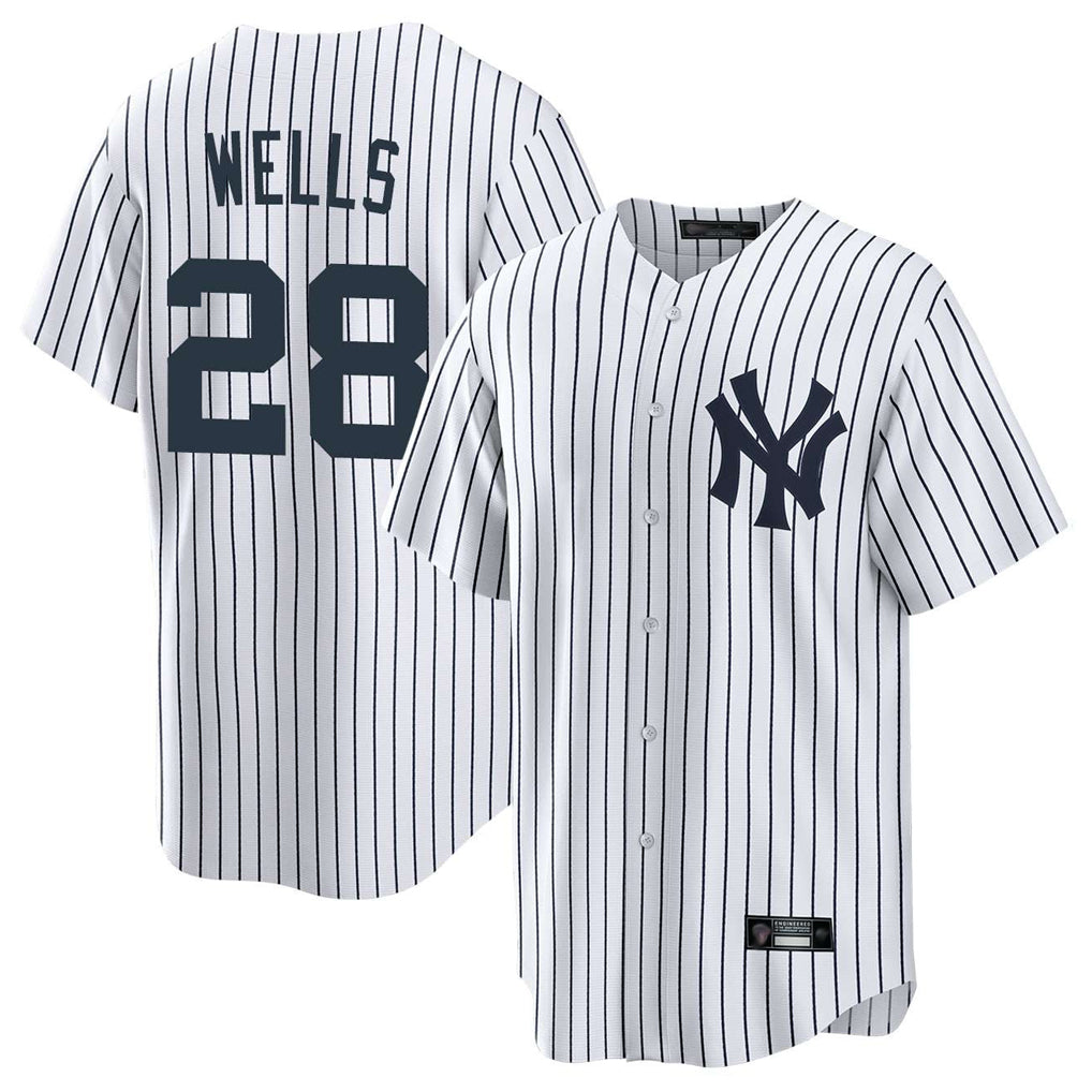 Mdoa NY.Yankees #28 Austin Wells Player White Game Home Stitched Jerseys