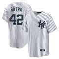 Mdoa NY.Yankees #42 Mariano Rivera Player White Game Home Stitched Jerseys