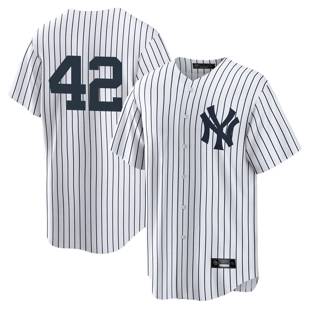 Mdoa NY.Yankees #42 Mariano Rivera Player White Game Stitched Jerseys