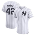 Mdoa NY.Yankees #42 Mariano Rivera Player White Limited Elite Home Stitched Jerseys