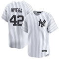 Mdoa NY.Yankees #42 Mariano Rivera Player White Limited Home Stitched Jerseys