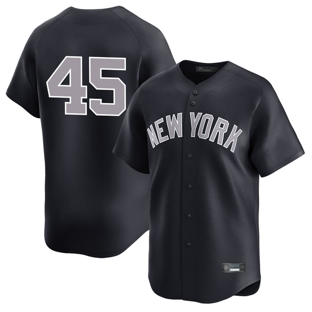 Mdoa NY.Yankees #45 Gerrit Cole Player Navy Limited Game Stitched Jerseys
