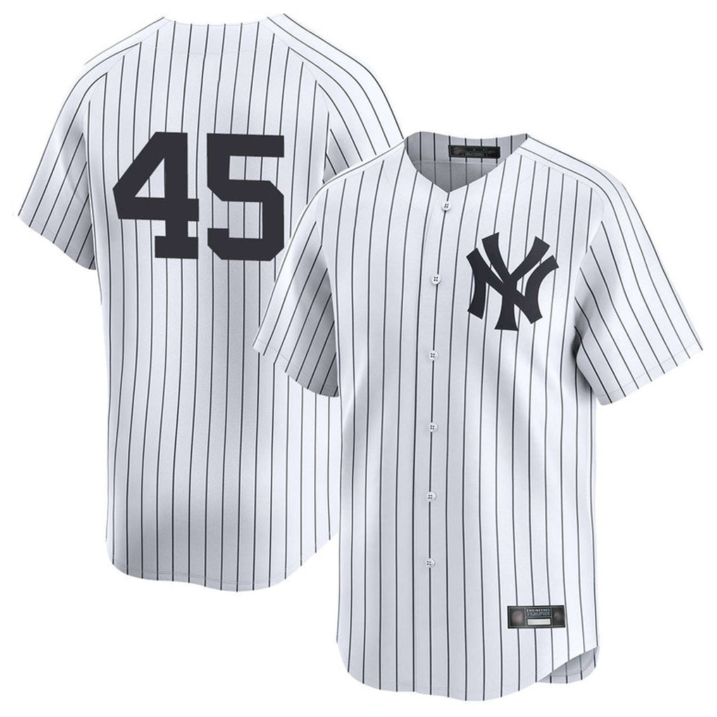 Mdoa NY.Yankees #45 Gerrit Cole Player White Limited Home Stitched Jerseys