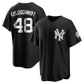 Mdoa NY.Yankees #48 Paul Goldschmidt Player Black Game Stitched Jerseys