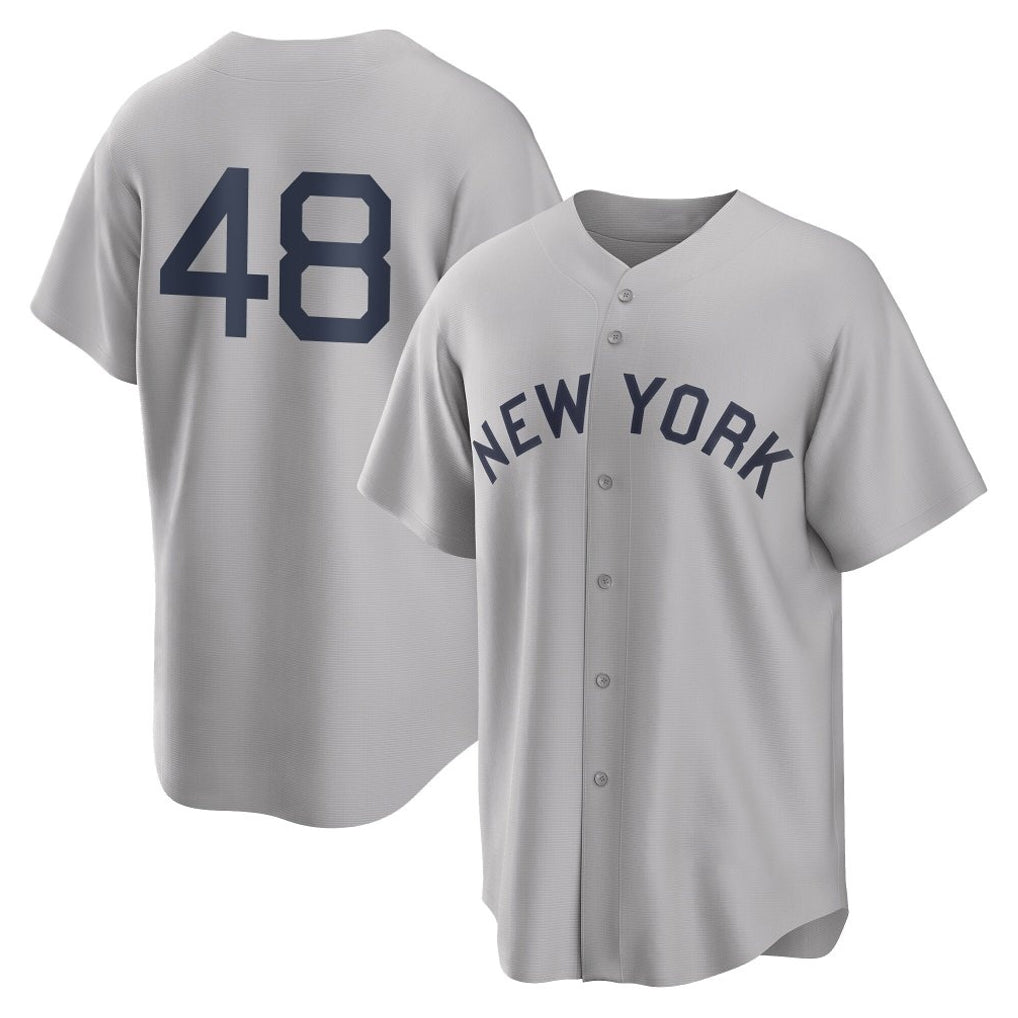 Mdoa NY.Yankees #48 Paul Goldschmidt Player Gray Field of Dreams Game Stitched Jerseys