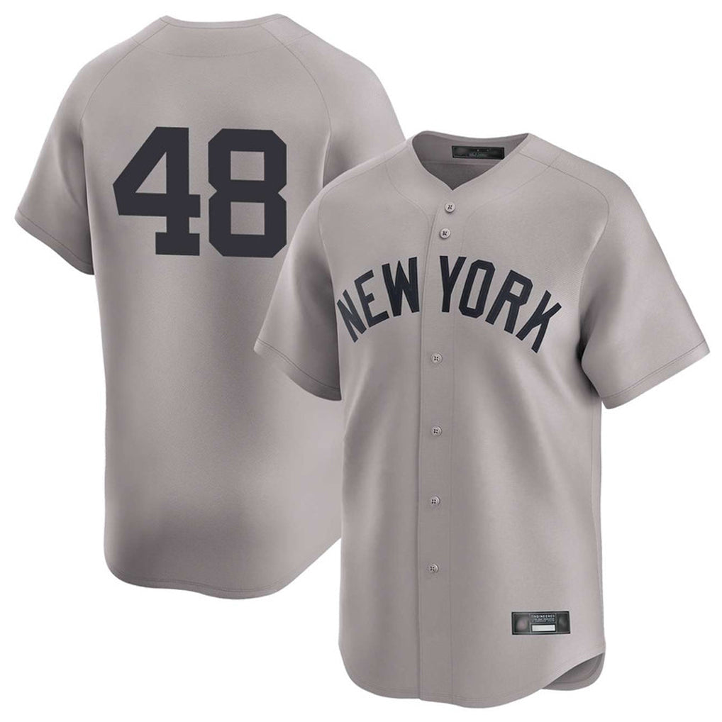 Mdoa NY.Yankees #48 Paul Goldschmidt Player Gray Limited Home Stitched Jerseys