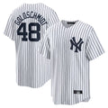 Mdoa NY.Yankees #48 Paul Goldschmidt Player White Game Home Stitched Jerseys