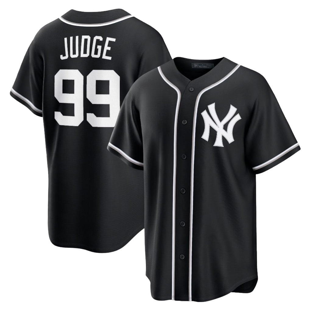 Mdoa NY.Yankees #99 Aaron Judge Player Black Out Game Stitched Jerseys