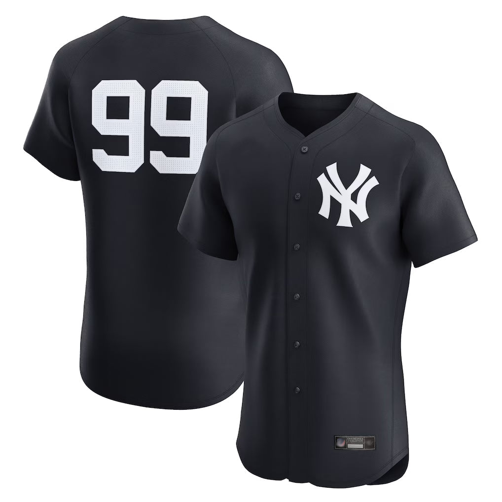 Mdoa NY.Yankees #99 Aaron Judge Player Navy Limited Home Elite Game Stitched Jerseys