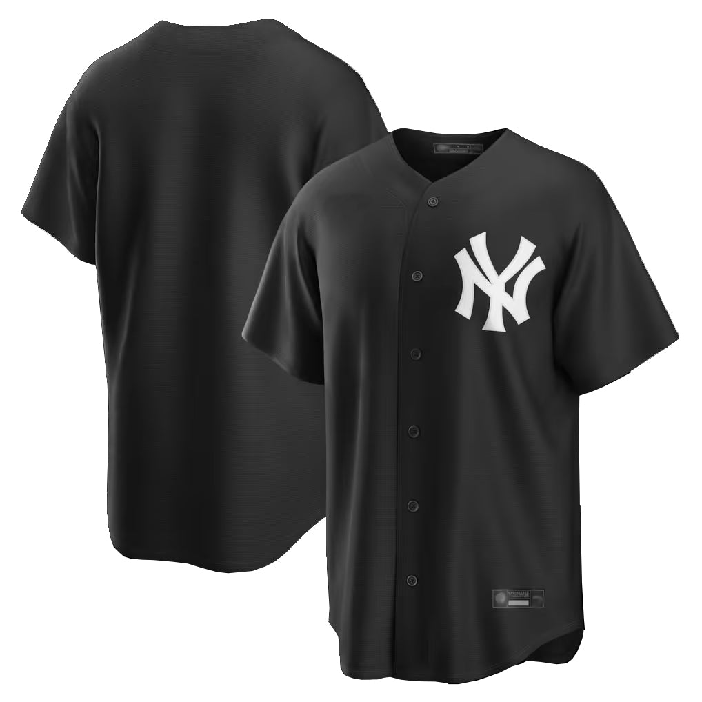 Mdoa NY.Yankees Blank Player Black Game Stitched Jerseys