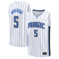 Mdoa O.Magic #5 Paolo Banchero  White Fast Break Replica Player Jerseys - Association Edition