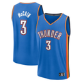 Mdoa OC.Thunder #3 Jared McCain Blue Fast Break Stitched Jerseys - Icon Edition