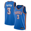 Mdoa OC.Thunder #3 Jared McCain Blue Swingman Stitched Jerseys- Icon Edition