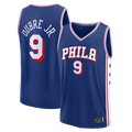 Mdoa P.76ers #9 Kelly Oubre Jr.  Blue Fast Break Jerseys - Icon Edition