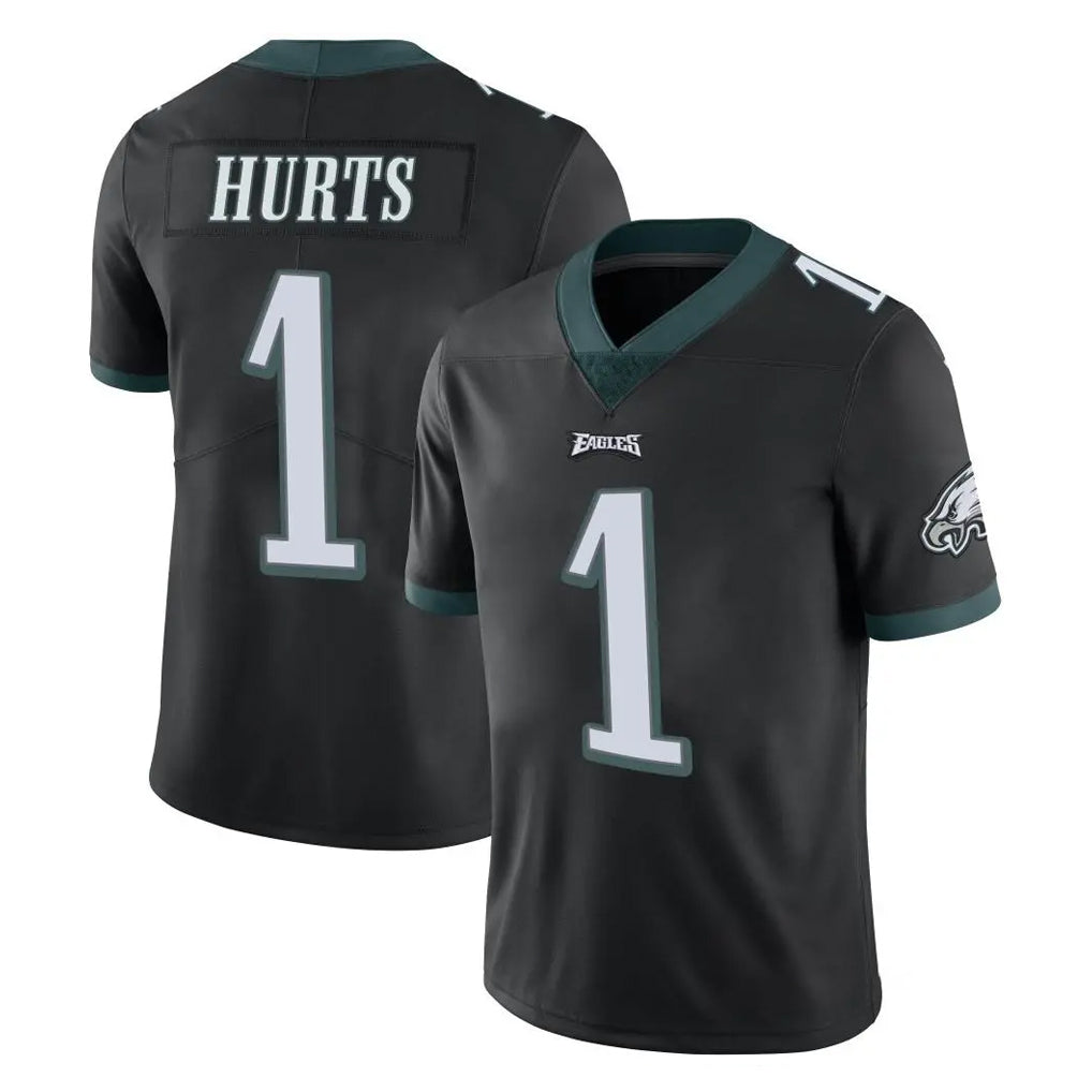 Mdoa P.Eagles #1 Jalen Hurts Player Black Limited Vapor Untouchable Home Game Stitched Jerseys