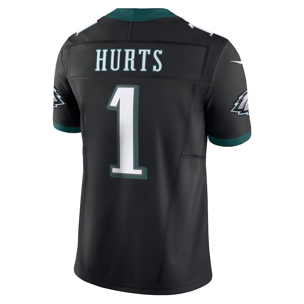 Mdoa P.Eagles #1 Jalen Hurts Player Limited Black Vapor F.U.S.E. Stitched Jerseys