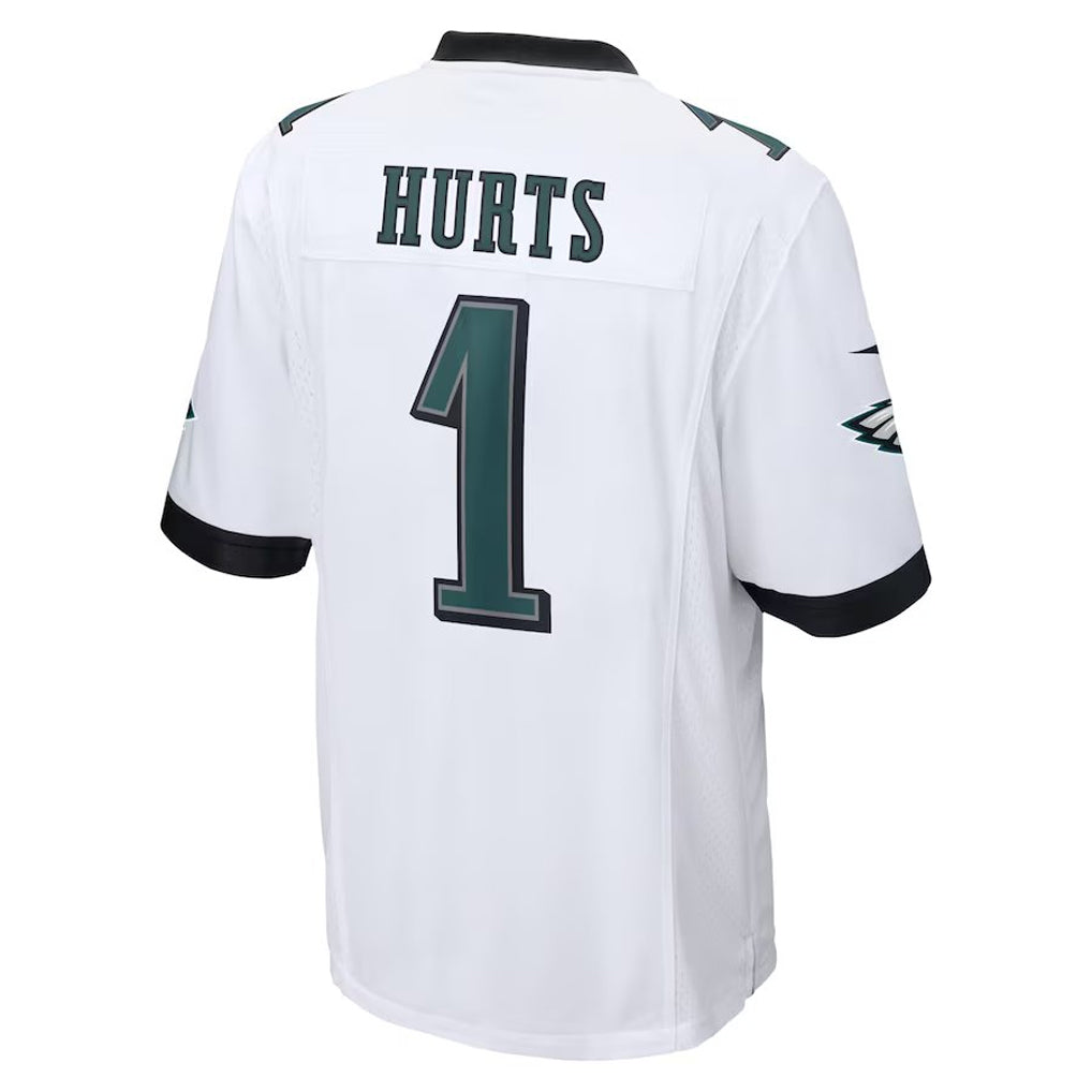 Mdoa P.Eagles #1 Jalen Hurts Player White Game Stitched Jersey