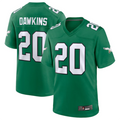 Mdoa P.Eagles #20 Brian Dawkins Green Alternate Retired Player Game Stitched American Stitched Jerseys