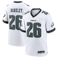 Mdoa P.Eagles #26 Saquon Barkley Midnight White Game Player Stitched American Stitched Jerseys
