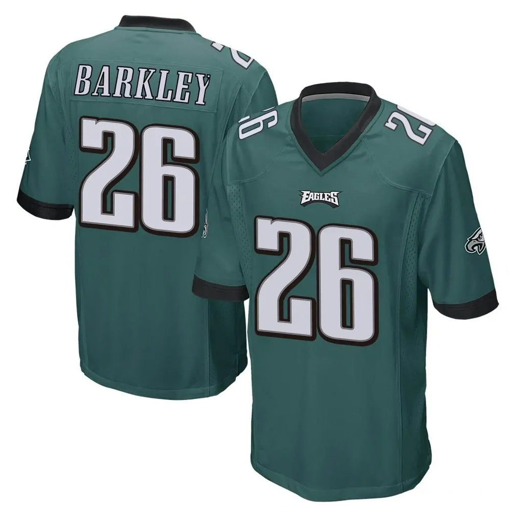 Mdoa P.Eagles #26 Saquon Barkley Player Team Color Green Home Game Stitched Jerseys